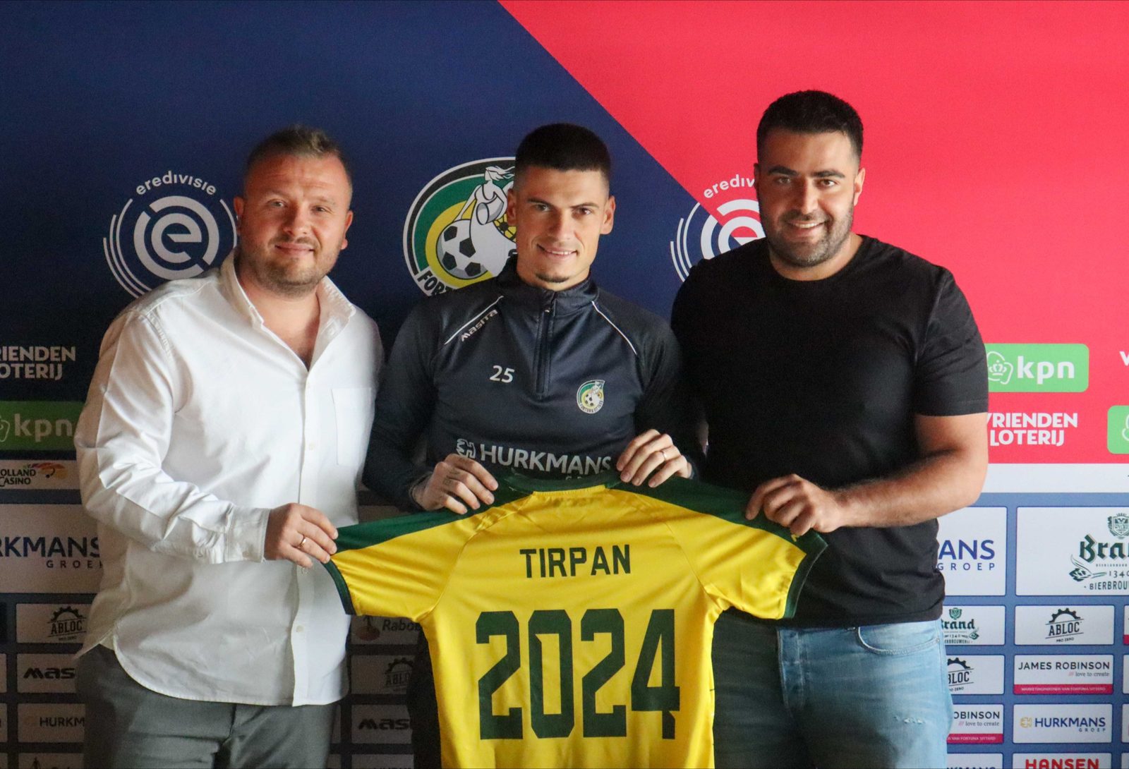 Contract signing presentation, Fortuna Sittard