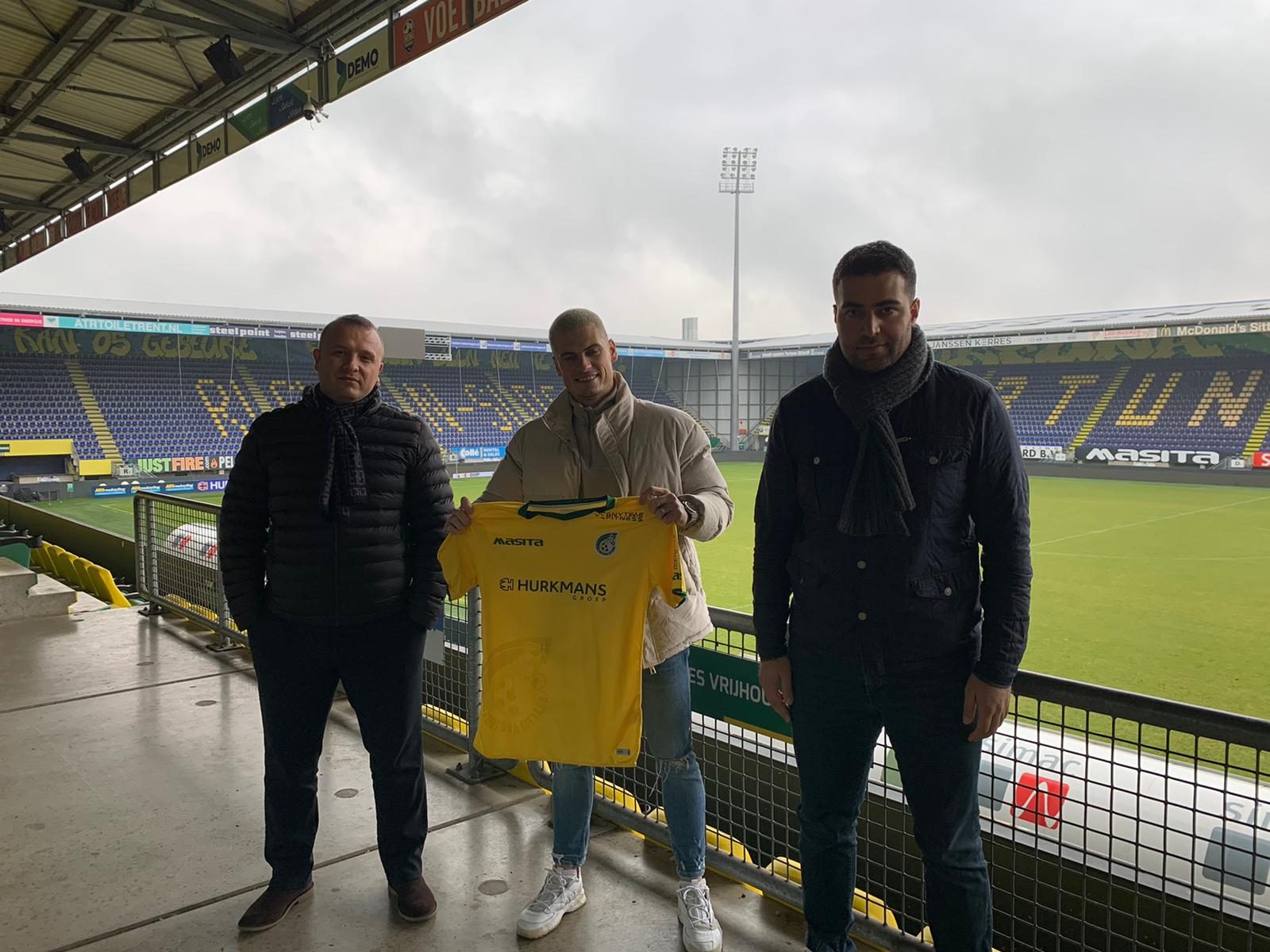 Presentation at the stadium